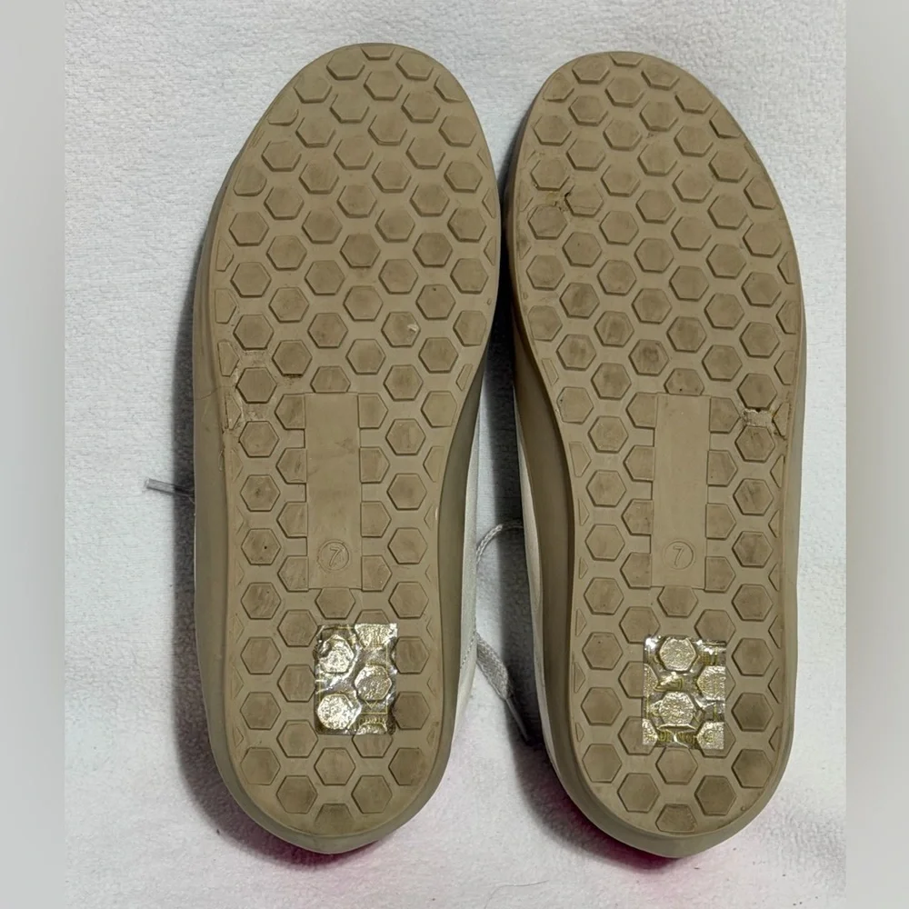 Shu Shop MIA Women's Sneakers in White, Pink, and Tan Size 7